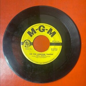 MGM Vinyl Record - Are You Lonesome Tonight